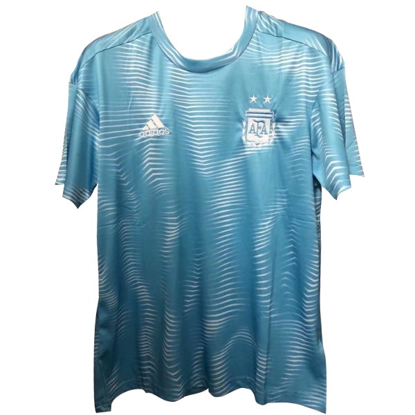 Camiseta Entrenamiento Argentina 2018 Azul Blanco